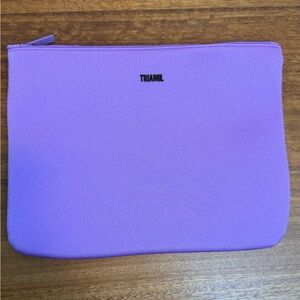 Triangl Lavender Zip Pouch purple